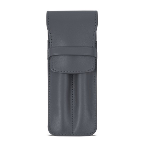 Astuccio con patta - 2 penne
