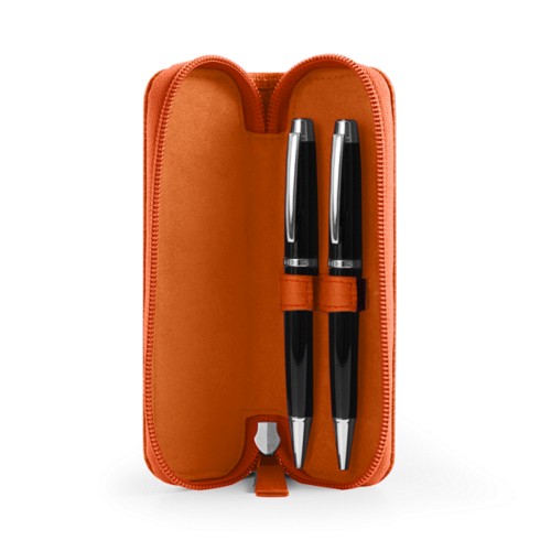 Astuccio con zip - 2 penne