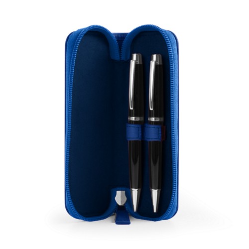 Astuccio con zip - 2 penne