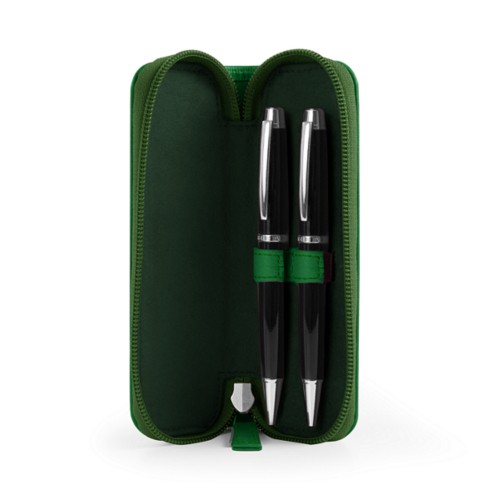 Astuccio con zip - 2 penne