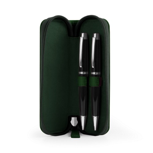 Astuccio con zip - 2 penne