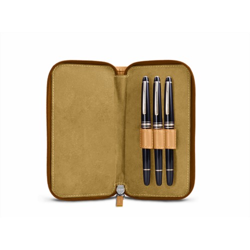 Etuis et housses en cuir pour stylos, plumes et crayons