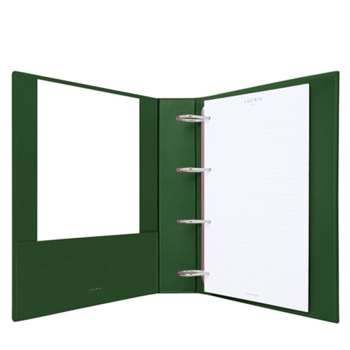 Raccoglitore ad anelli A4 - Anelli di forma 4 D- (350 fogli)