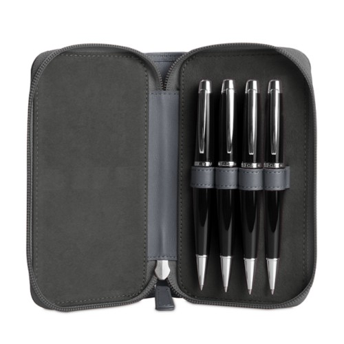 Astuccio con zip - 4 penne