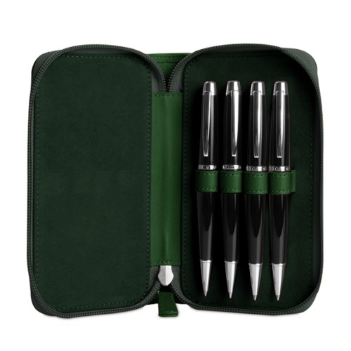 Astuccio con zip - 4 penne
