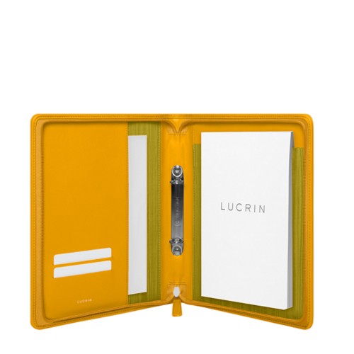 Porta Blocco e Classificatore con zip A5