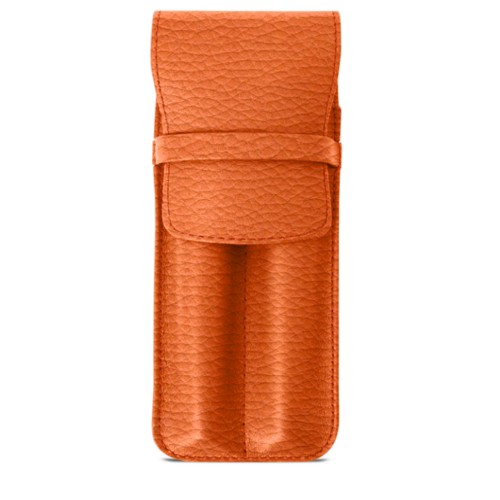 Astuccio per due penne con patta -Maxi