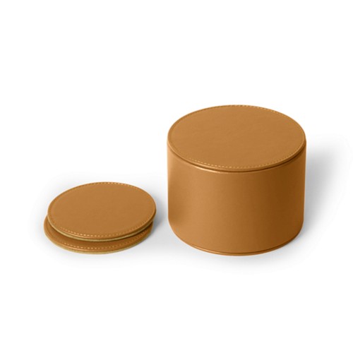 Leather Coasters & Trays