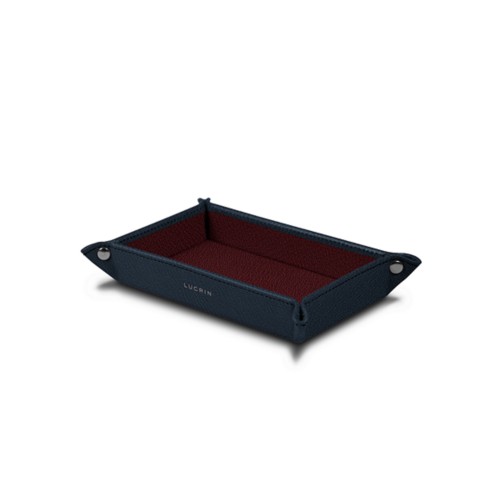 Small rectangular bicolor tidy tray (6.7 x 4.3 x 1 inches)