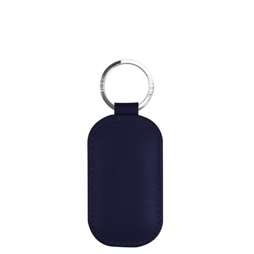 Rounded rectangle key ring