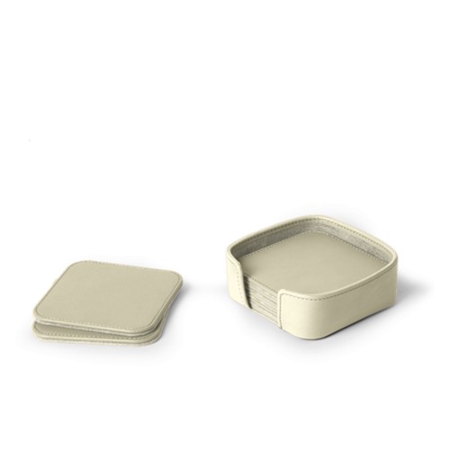 Set di 6 sottobicchieri quadrati