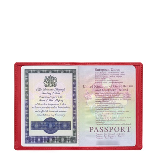 Porta-passaporte britânico