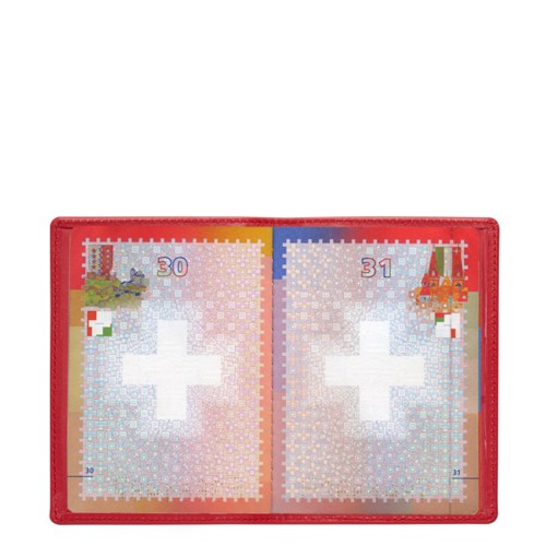Funda para pasaporte suizo