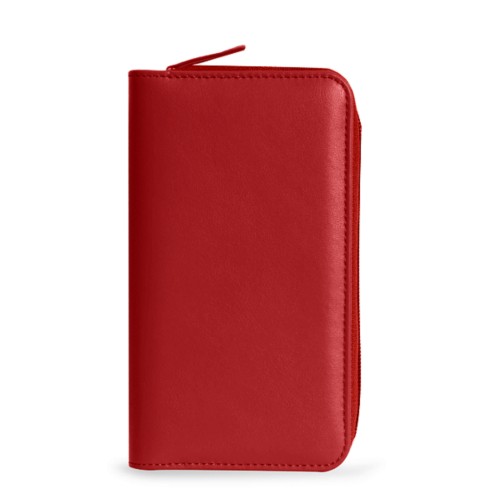 iPhone 13 Pro Max Brieftasche mit Reißverschluss