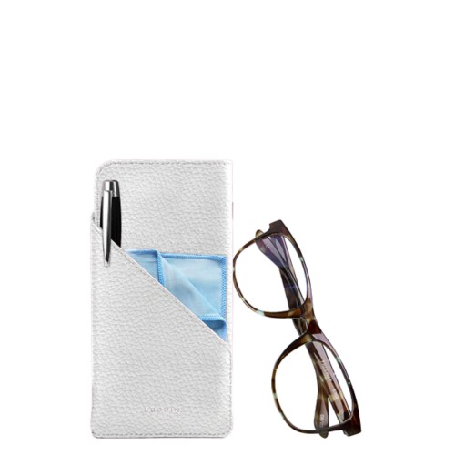 Astuccio per occhiali con tasca