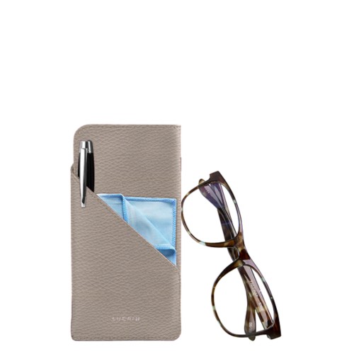 Astuccio per occhiali con tasca