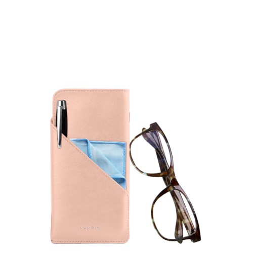 Astuccio per occhiali con tasca