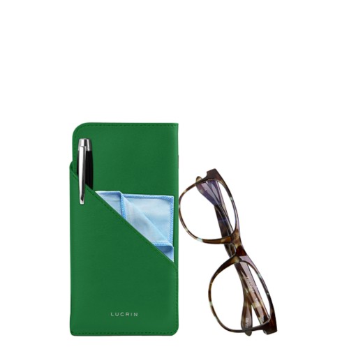 Astuccio per occhiali con tasca