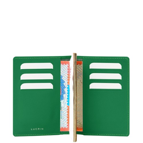 Lussuosa cover per passaporto anti-RFID