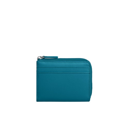 Porta carte mini con zip