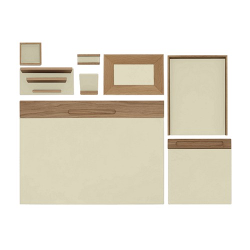 Set da scrivania executive - Quercia & Pelle