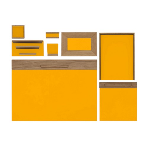 Set da scrivania executive - Quercia & Pelle