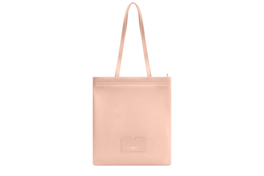 Luxury tote bag with zipper best sale