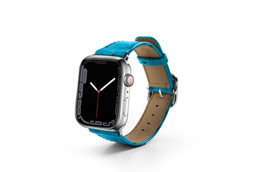 Personalisierbare Apple Watch 6 / SE-Lederarmbänder (40 mm ...