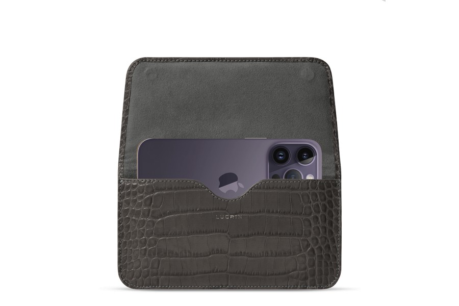 Porta Cellulare Da Cintura Moonster In Vera Pelle - Chiusura Magnetica, Tracolla Orizzontale - Foto 11