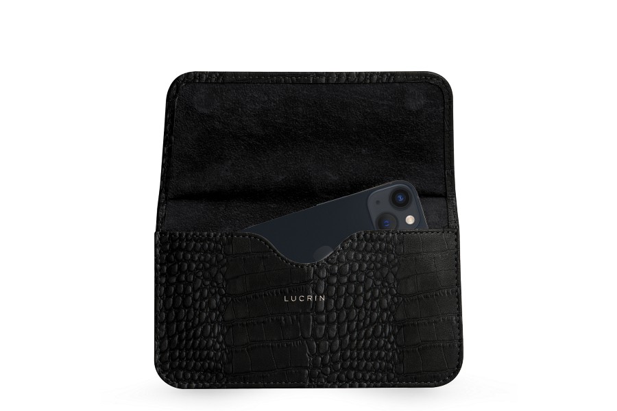 LUCRIN GENEVA BELT shops PHONE CASE