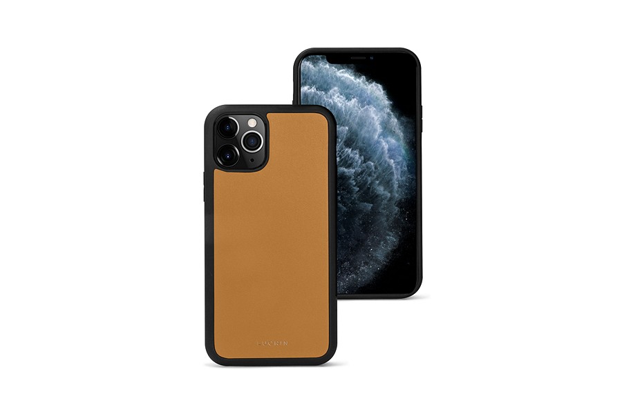 LUCRIN iPhone 11 Pro Cover - Natural - Smooth Leather