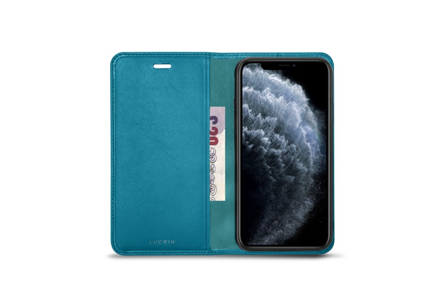 VISOUL Custodia Per IPhone 14 PRO Max, Cover Vera Pelle Portafoglio Con Blocco RFID, Cover In Pelle [100% Vera Pelle][Carta Fessura] [Supporto Stand] Compatibile Con IPhone 14 PRO Max 6,7 - Foto 6