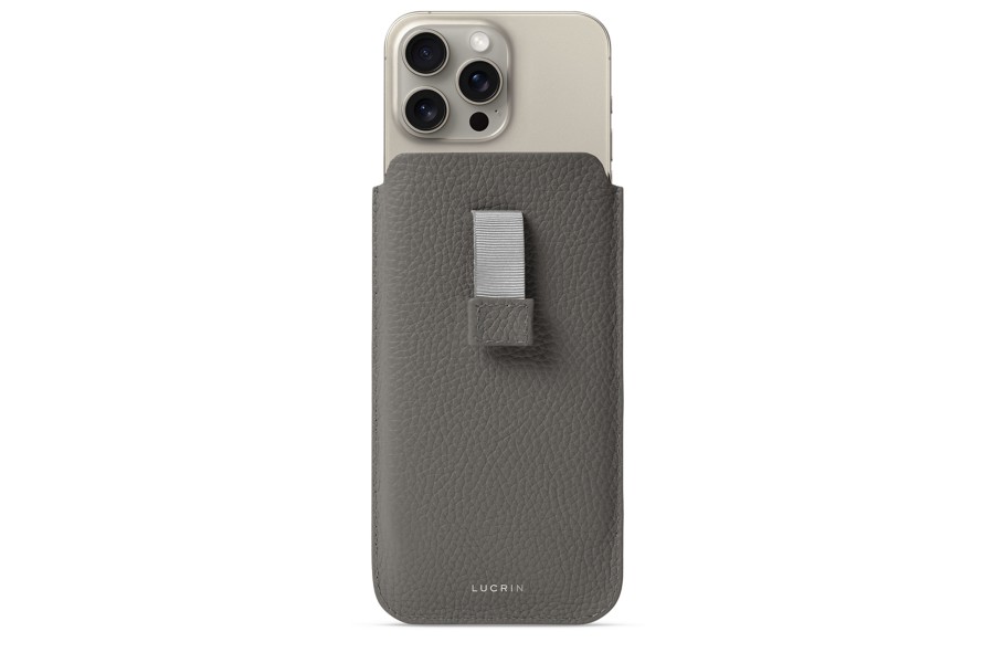 Custodia IPhone 15 Pro Max Con Fantasia Scozzese Marrone, TPU Antiurto, Protezione Fotocamera, Ricarica Wireless