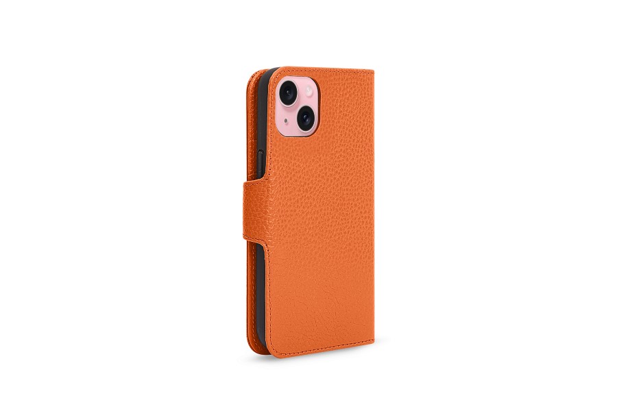 Leather Luxury Wallet Case for iPhone 15 Plus | Card Slots