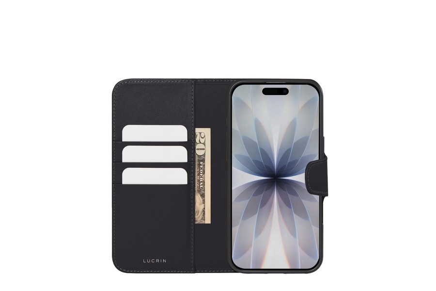 Personalised iPhone 17 Leather Case | LUCRIN Geneva