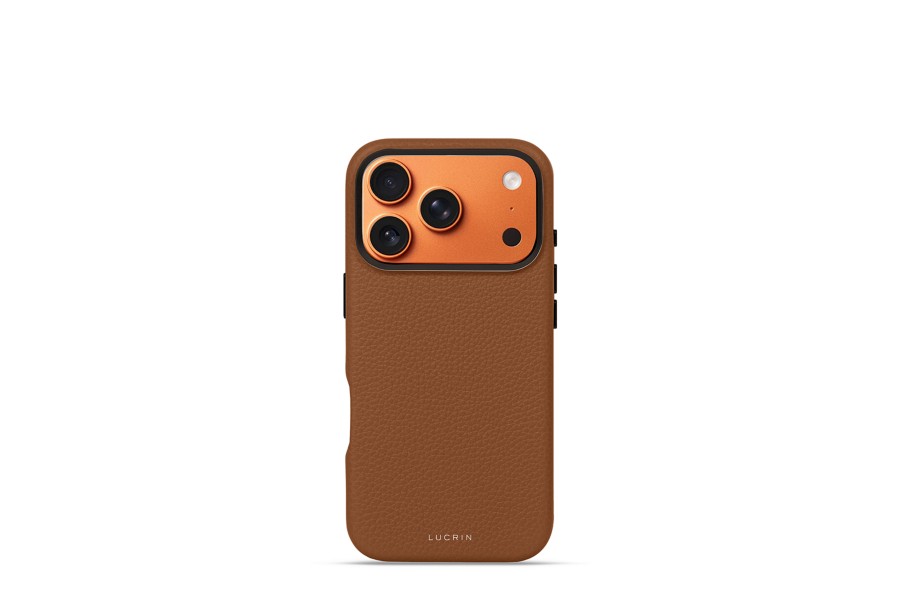 Luxury Leather Bumper Case for iPhone 17 Pro Max | LUCRIN Geneva