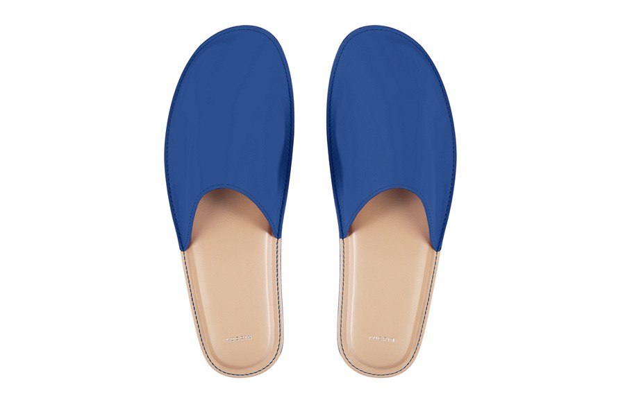 【MODERNIF】Lukin Leather Slippers Men's Luxury Leather Slippers: Customizable | Lucrin Geneva US