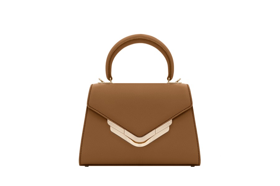 LUCRIN 21 - Gold - Goat Leather
