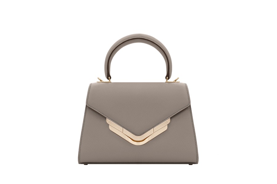 LUCRIN 21 - Mink - Goat Leather
