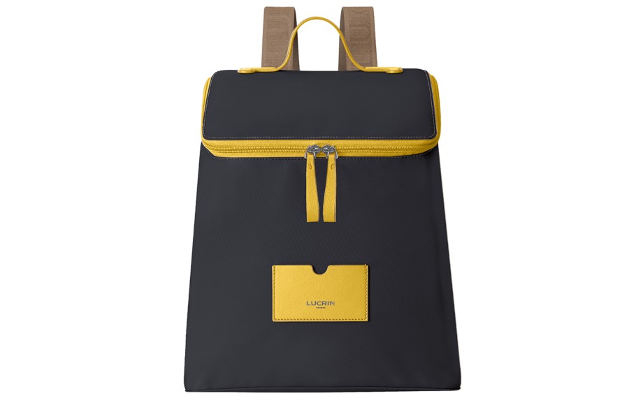 | Functional backpack - Sun Yellow-Black - Premium Nylon