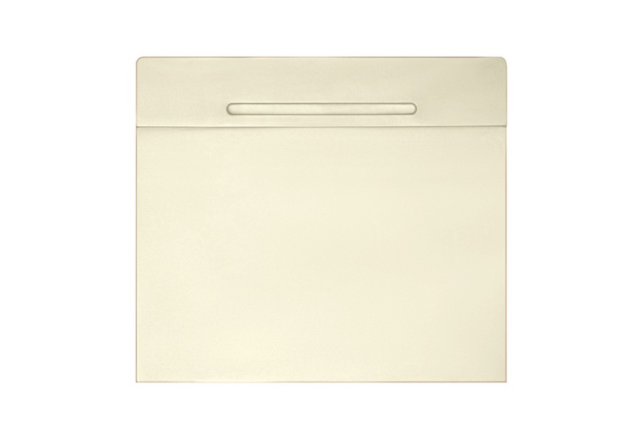 Modern desk blotter for your office OffWhite Smooth Leather
