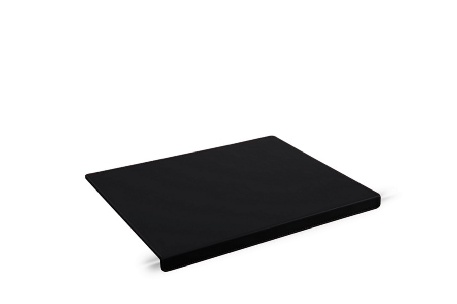leather desk mat with edge protector