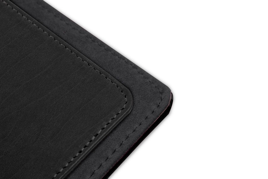 leather desk mat with edge protector