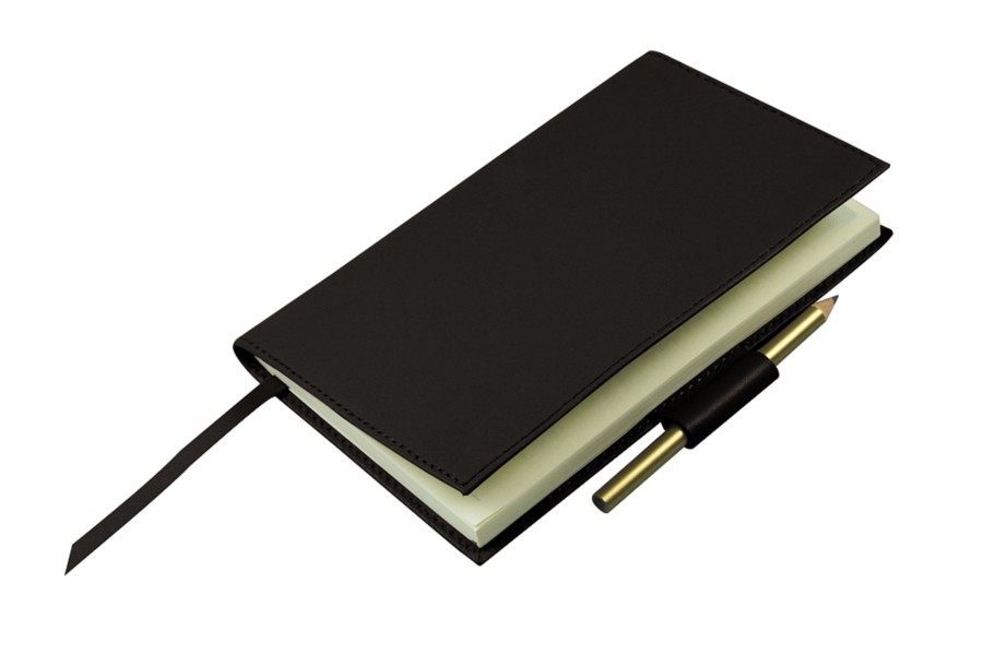 | Notebook for golf score with leather cover - Dark Brown - Smooth Leather