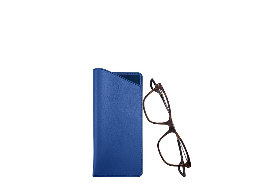 Slim Leather Reading Glasses Case — Troy's Readers