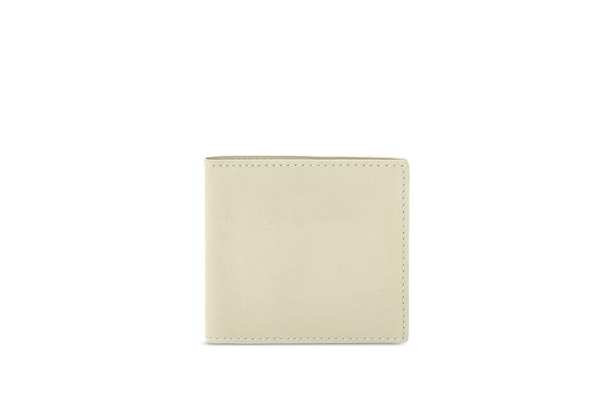 white designer wallet