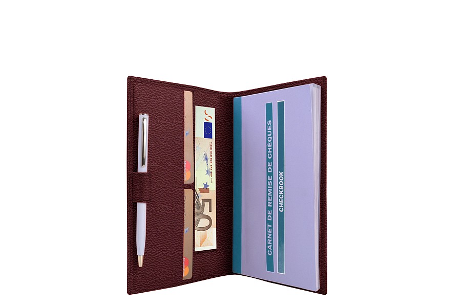 Etui carnet shop de cheque