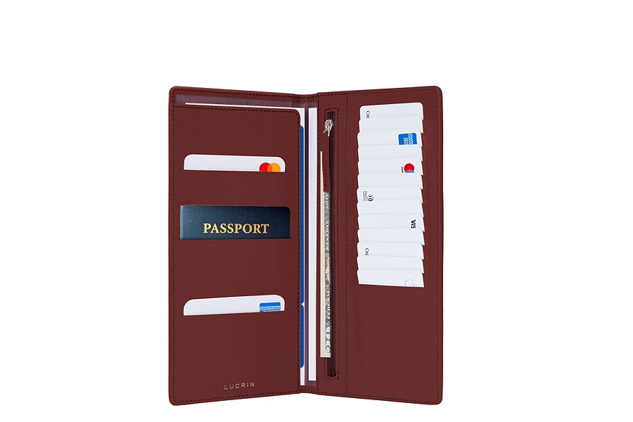 Women Passport Holder Travel Wallet Multi-purpose India