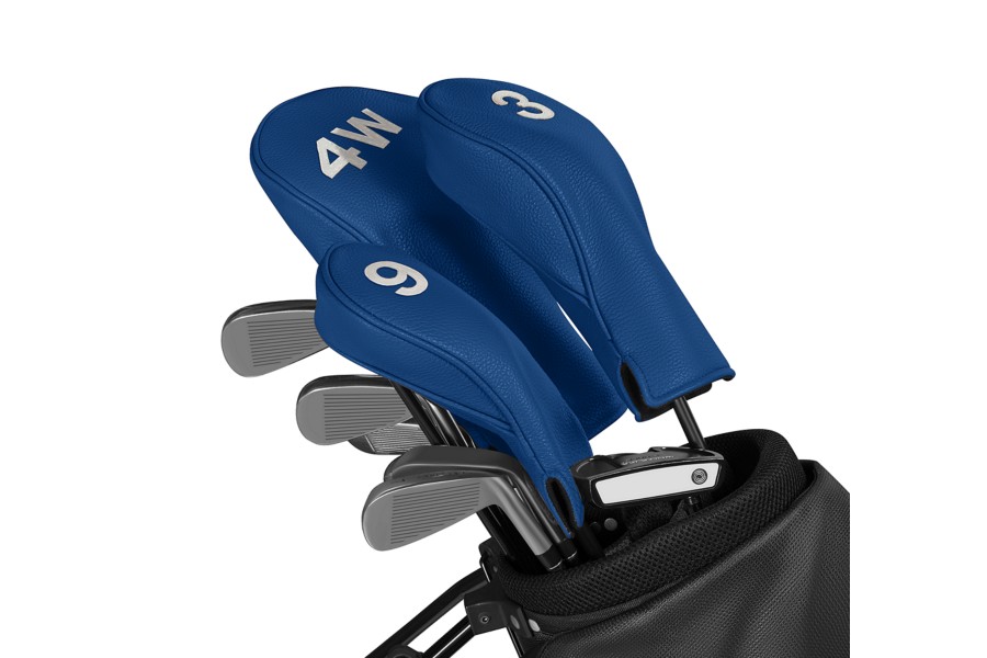 Bespoke Leather Hybrid Golf Headcovers Premium Quality & Durable