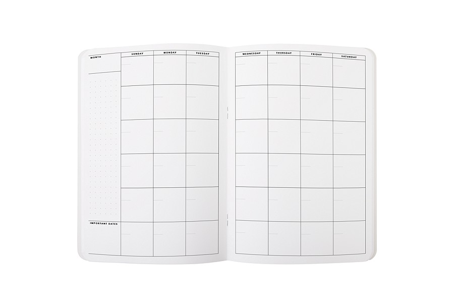 Agenda mensuel